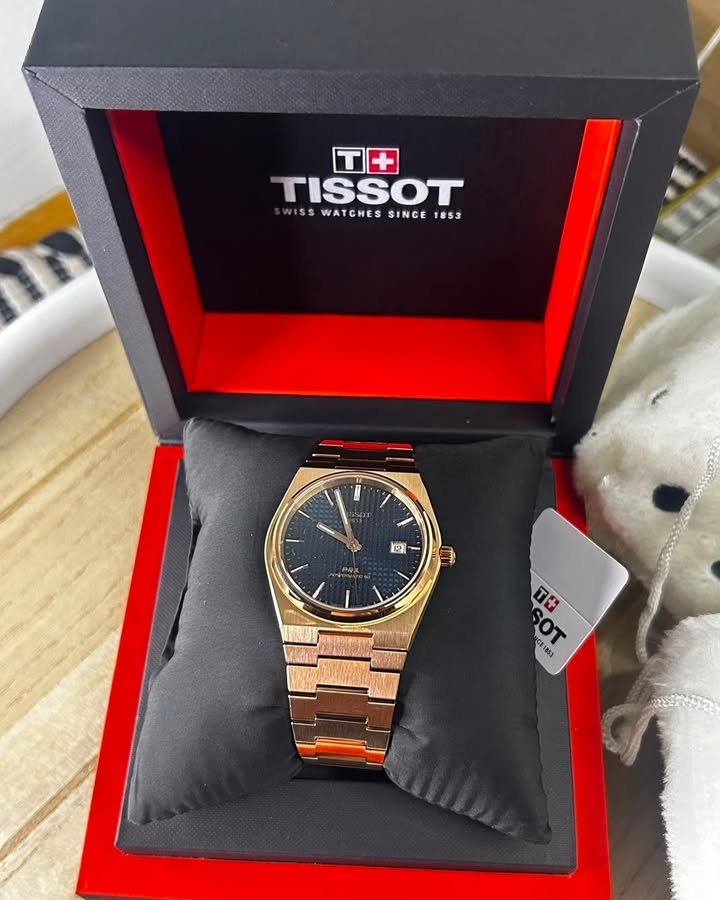 TISSOT PRX POWERMATIC 80-ROSE GOLD