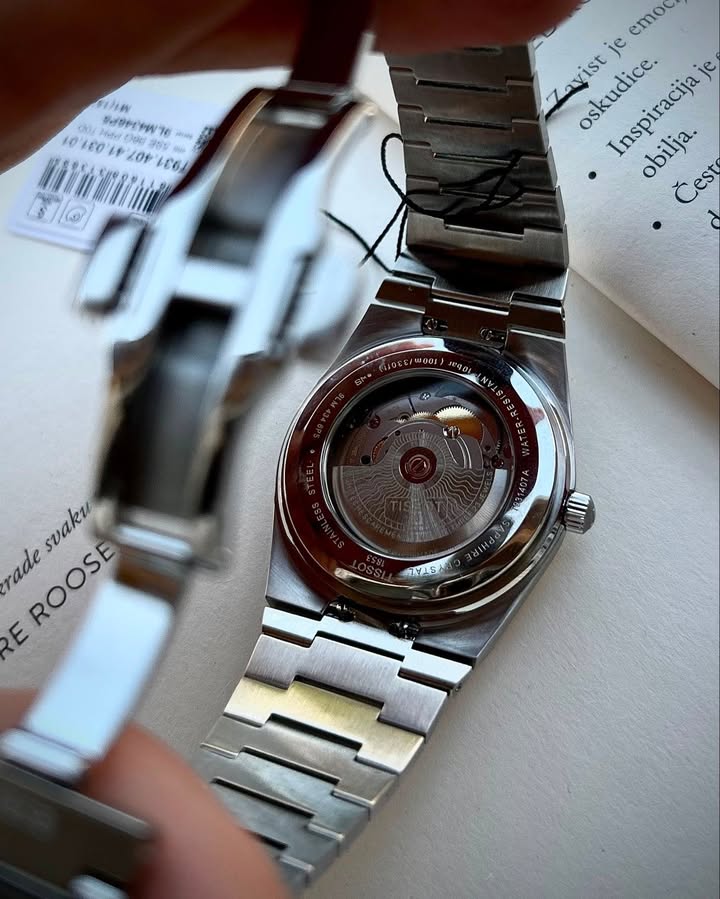 TISSOT PRX POWERMATIC 80 – LÜNETTE AUS 18K GOLD