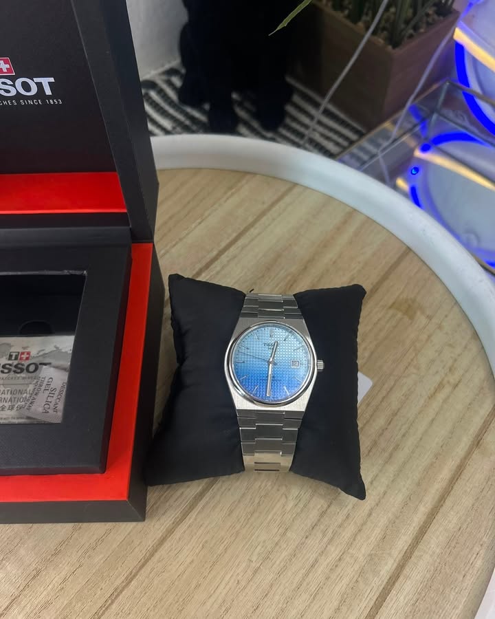 TISSOT PRX POWERMATIC 80-LIGHT GRADIENT BLUE