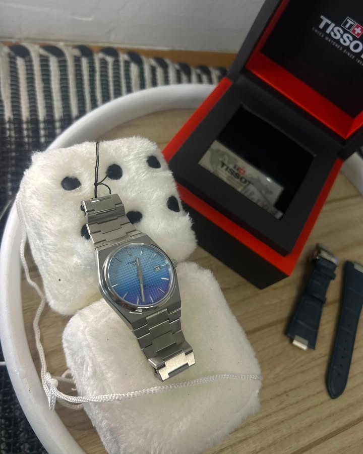 TISSOT PRX POWERMATIC 80-LIGHT GRADIENT BLUE