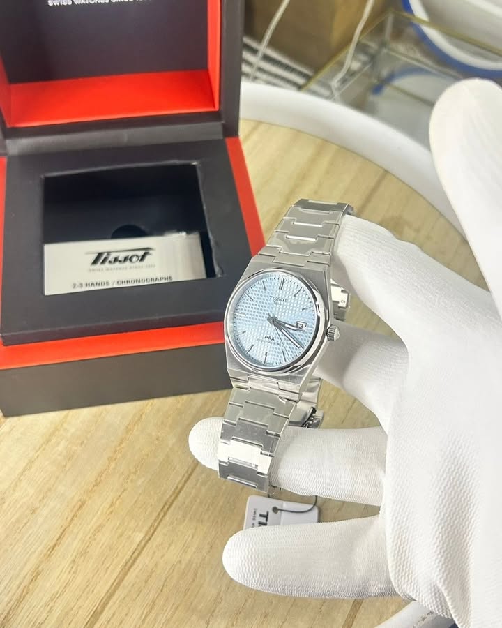 TISSOT PRX POWERMATIC 80-ICE BLUE-40 mm