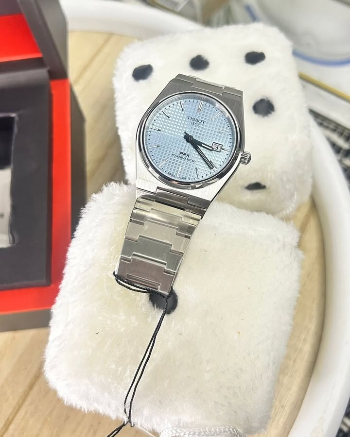 TISSOT PRX POWERMATIC 80-ICE BLUE-40 mm
