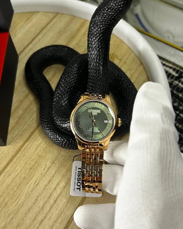 TISSOT LELOCLE POWERMATIC 80-39 mm-ROSE GOLD