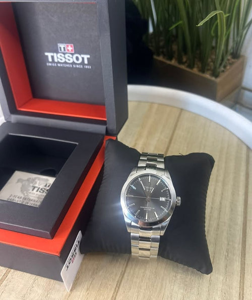 TISSOT GENTLEMAN SILICUM POWERMATIC 80-BLACK-40 mm