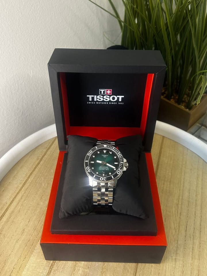 TISSOT SEASTAR 1000 POWERMATIC 80-GREEN-43 mm