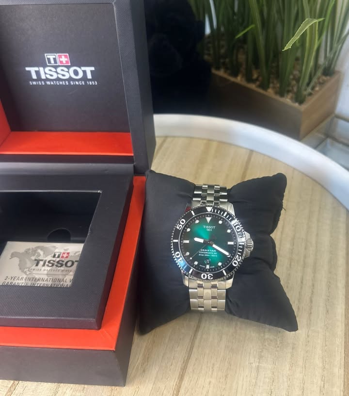 TISSOT SEASTAR 1000 POWERMATIC 80-GREEN-43 mm