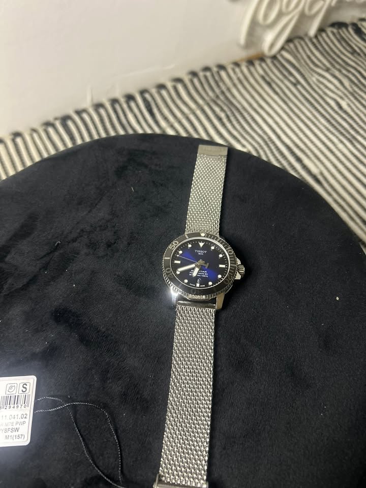 TISSOT SEASTAR 1000 POWERMATIC 80-DEEP BLUE-MESH BRACELET-43 mm