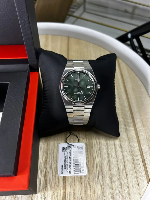 TISSOT PRX POWERMATIC 80-GREEN-40 mm