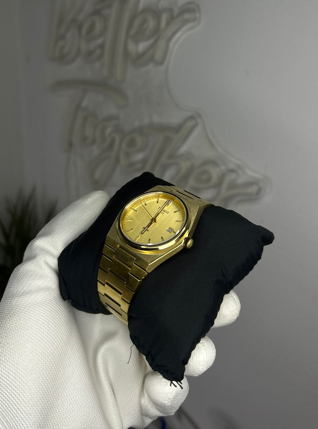 Tissot PRX – Swiss Quartz – Gold Dial – 40 mm