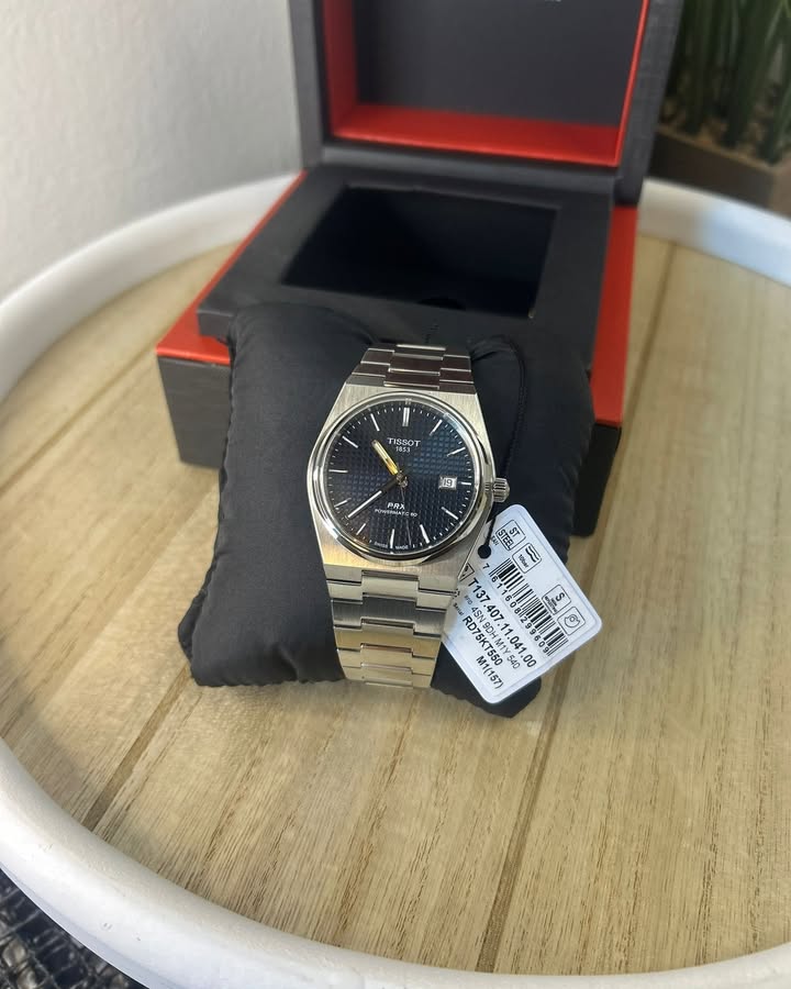 TISSOT PRX POWERMATIC 80-BLUE-40 mm