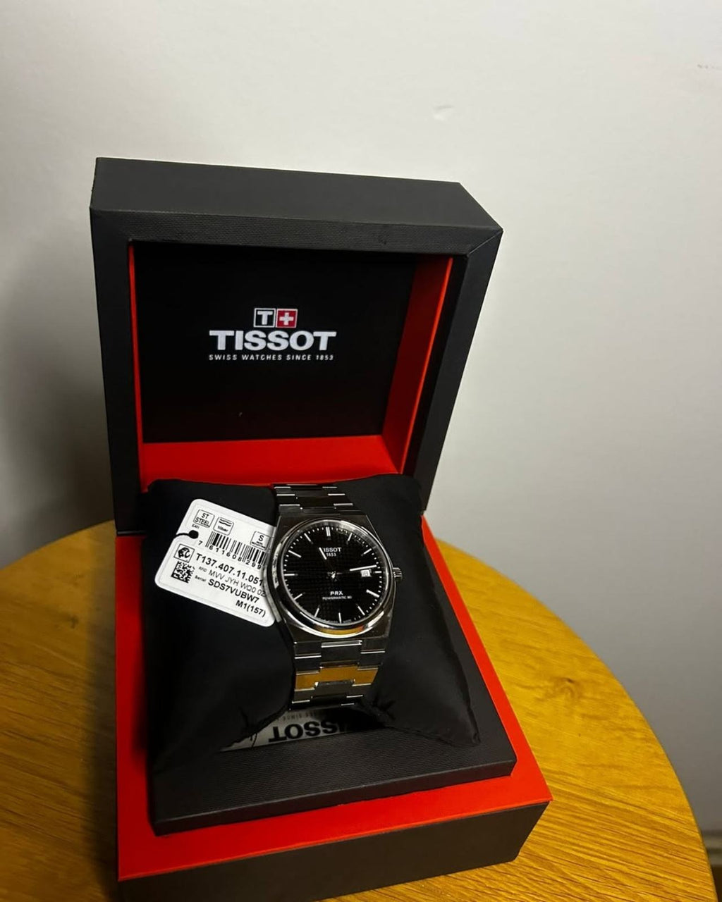 TISSOT PRX POWERMATIC 80-BLACK-40 mm