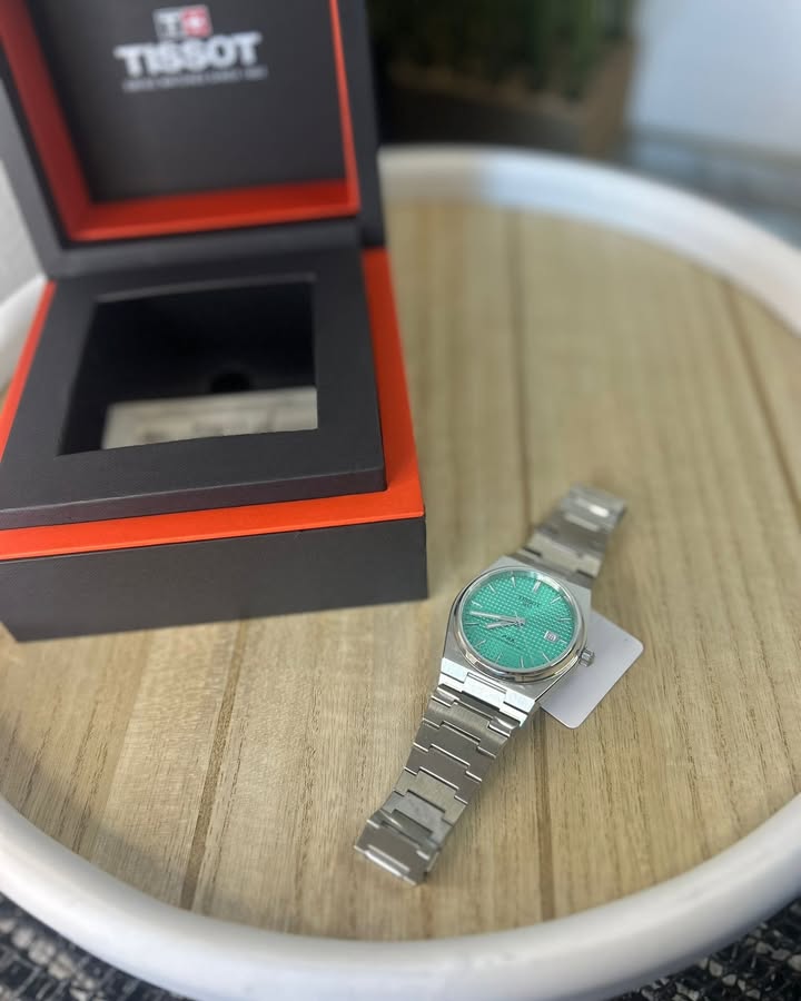 TISSOT PRX POWERMATIC 80-MINT GREEN-40 mm