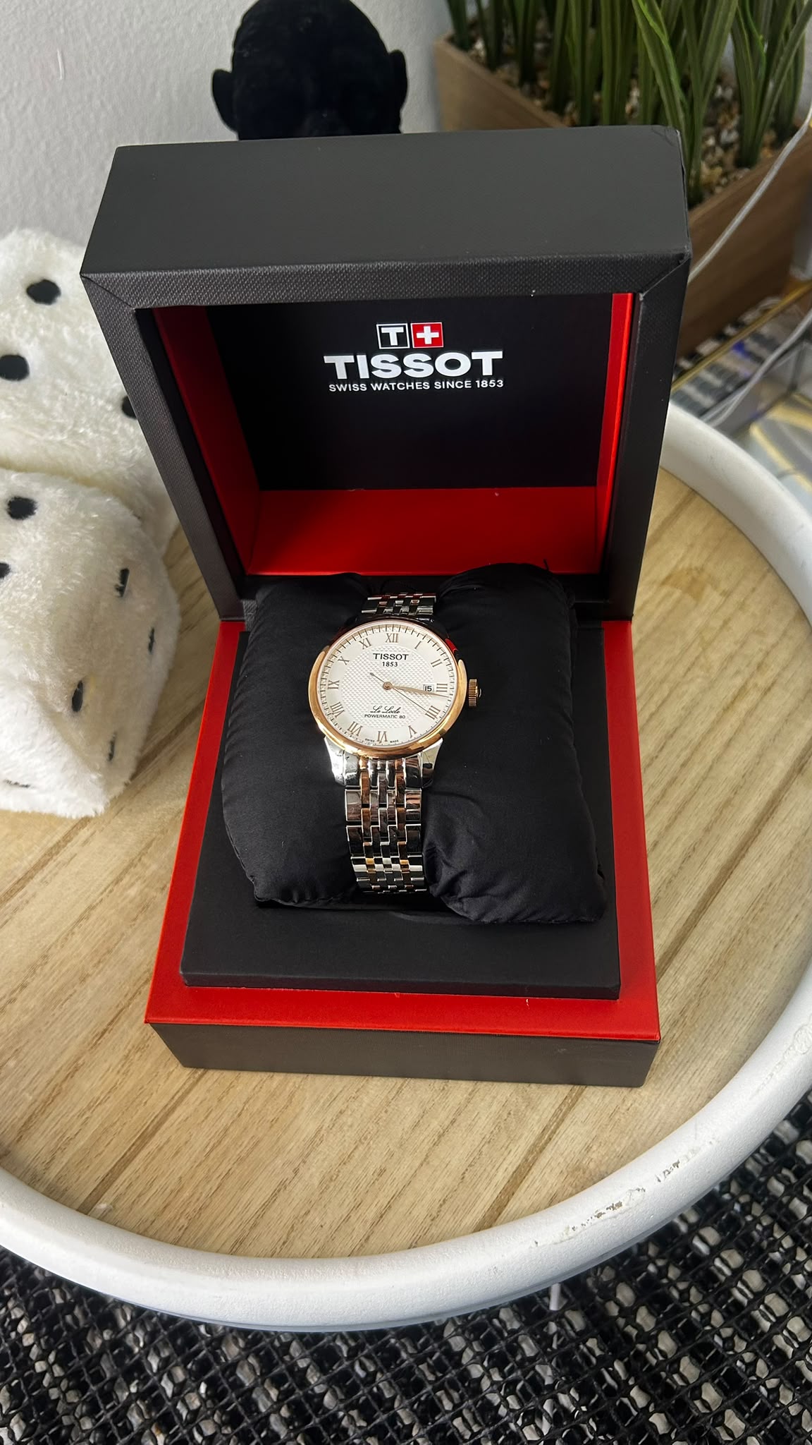 Tissot Le Locle Powermatic 80 – Rose Gold & Steel – 39 mm