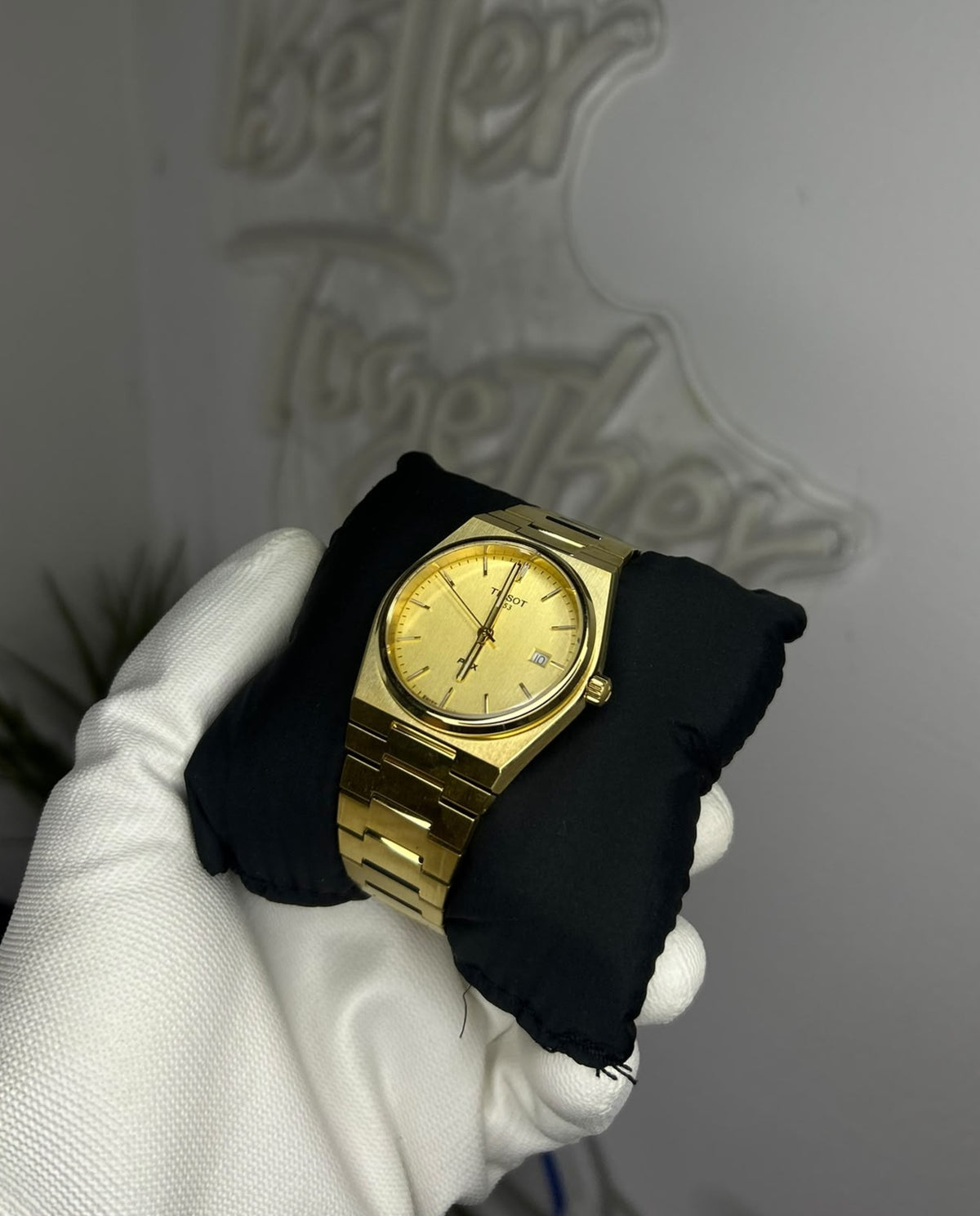 Tissot PRX – Swiss Quartz – Gold Dial – 40 mm