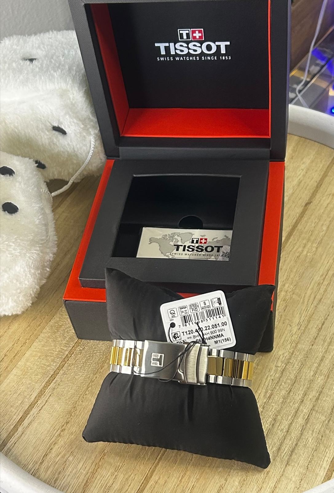 TISSOT SEASTAR 1000 SWISSQUARTZ-BLACK&GOLD-40 mm