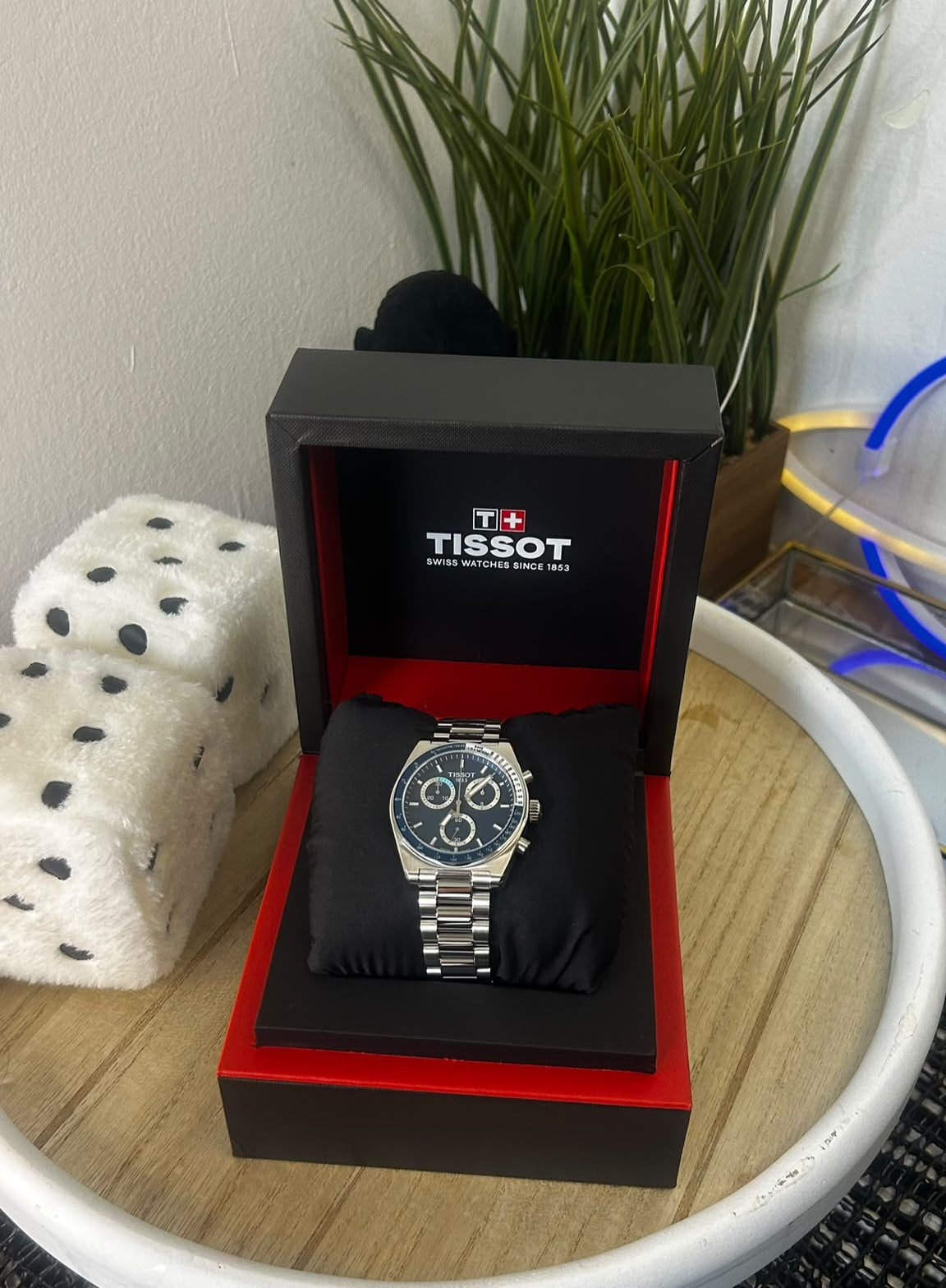 Tissot PR516 – Swiss Quartz – Blue Dial – 40 mm