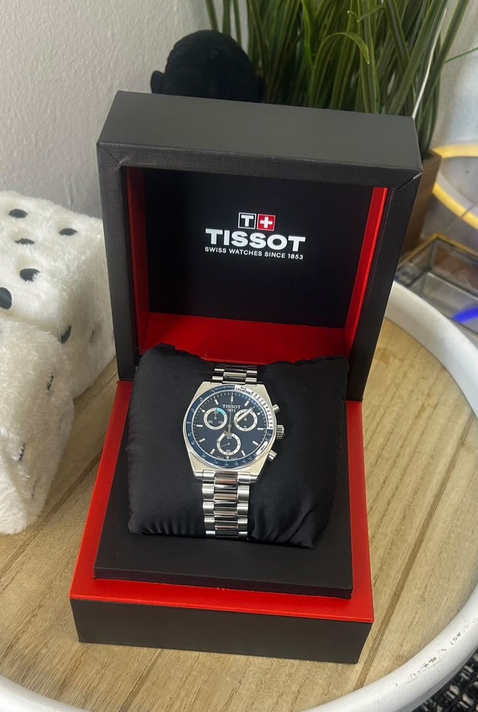 Tissot PR516 – Swiss Quartz – Blue Dial – 40 mm