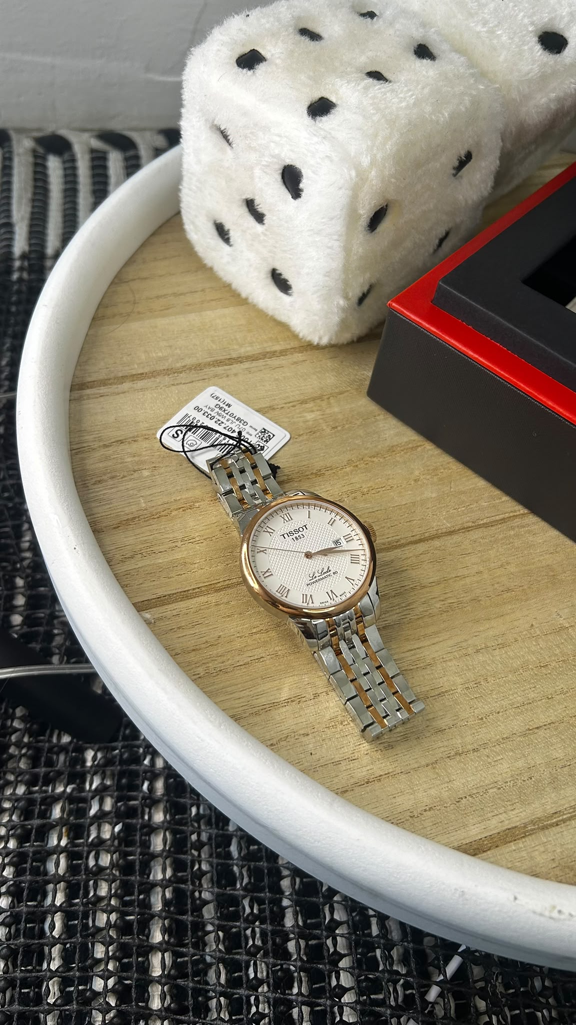 Tissot Le Locle Powermatic 80 – Rose Gold & Steel – 39 mm