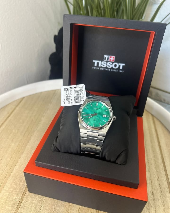 TISSOT PRX POWERMATIC 80-MINT GREEN-40 mm
