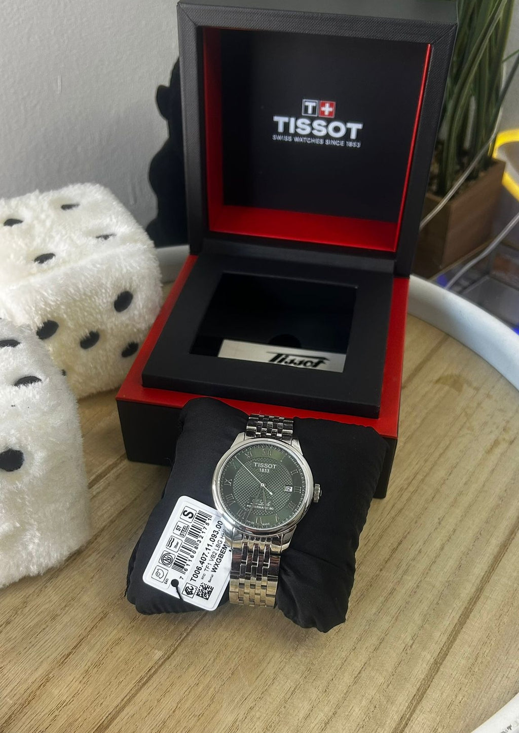 Tissot Le Locle Powermatic 80 – Green Dial – 39.3 mm