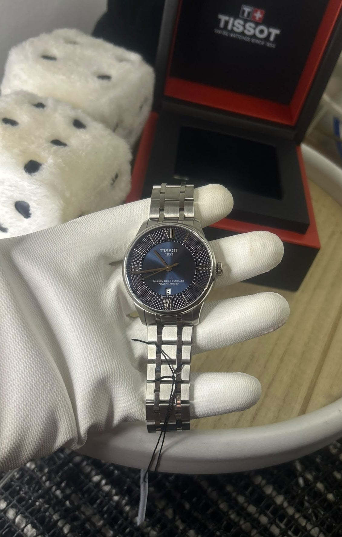 Tissot Chemin des Tourelles Powermatic 80 – Blue Dial