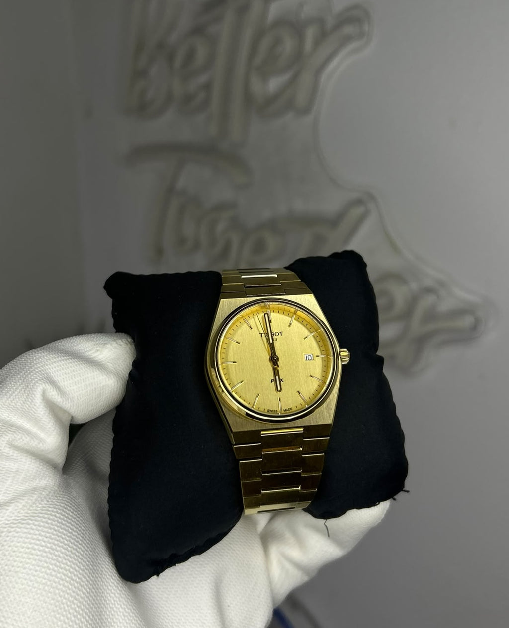 Tissot PRX – Swiss Quartz – Gold Dial – 40 mm