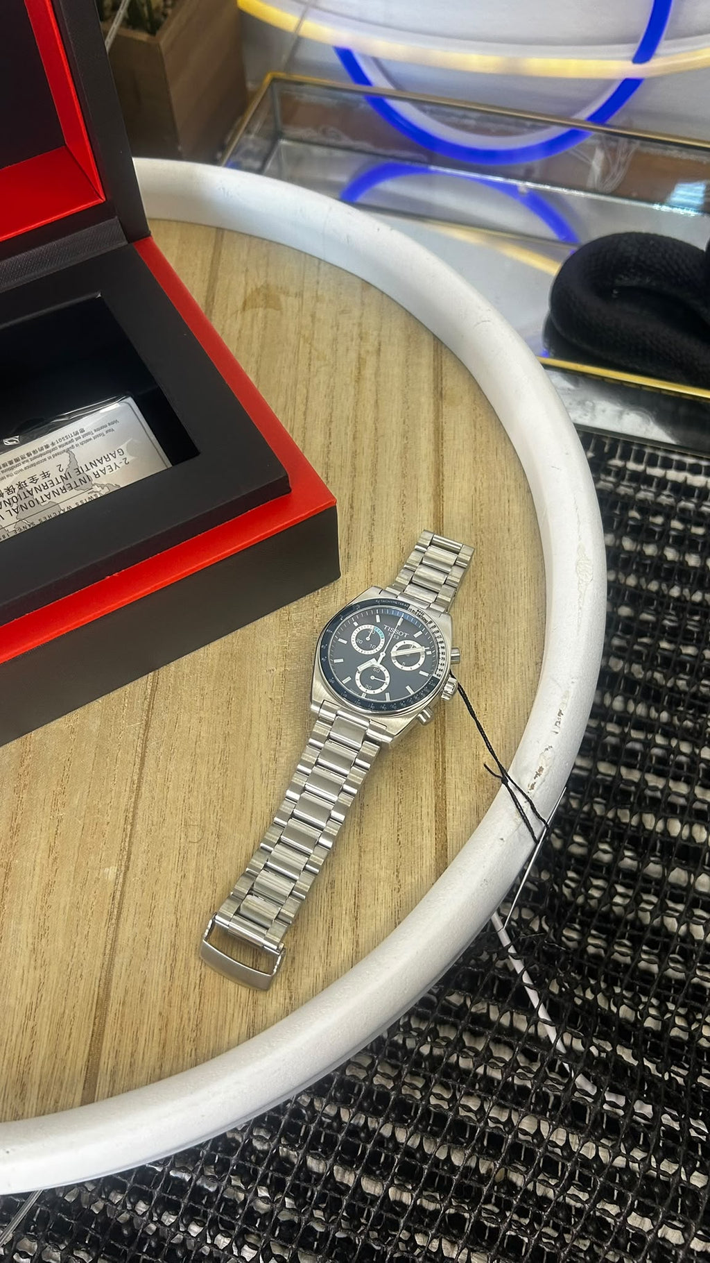 Tissot PR516 – Swiss Quartz – Blue Dial – 40 mm