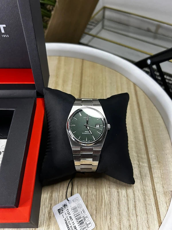 TISSOT PRX POWERMATIC 80-GREEN-40 mm