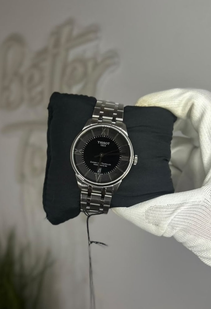 Tissot Chemin des Tourelles Powermatic 80 – Black Dial