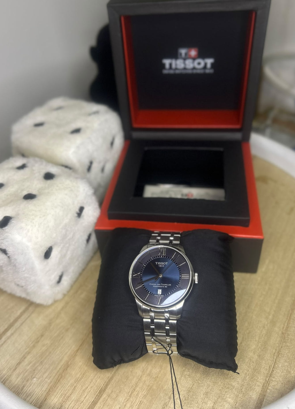 Tissot Chemin des Tourelles Powermatic 80 – Blue Dial