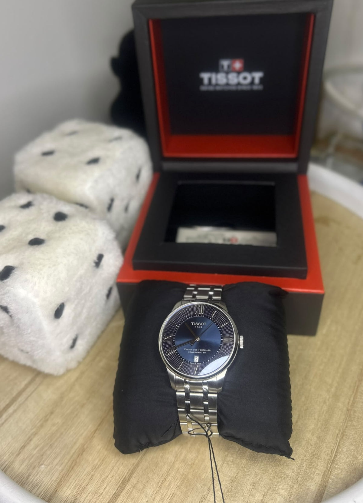 Tissot Chemin des Tourelles Powermatic 80 – Blue Dial