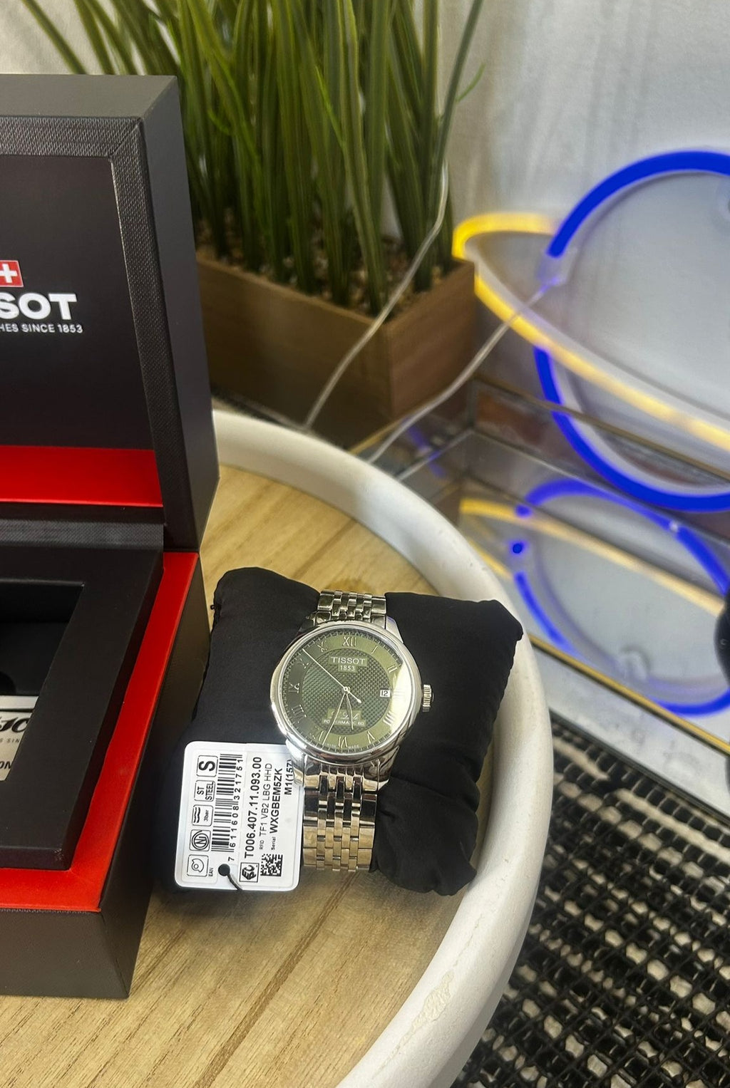 Tissot Le Locle Powermatic 80 – Green Dial – 39.3 mm