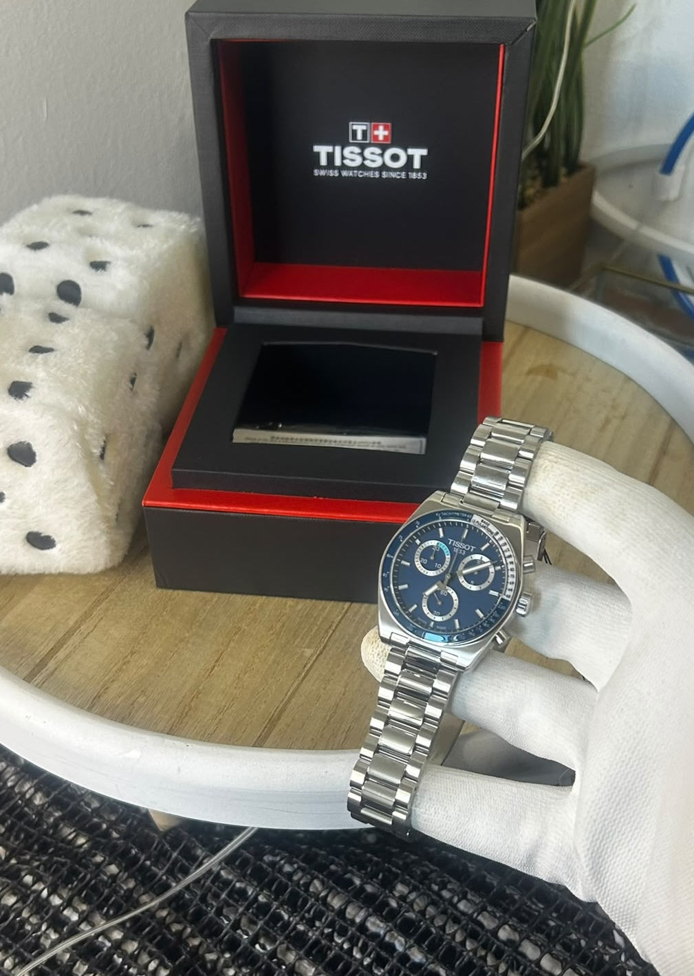 Tissot PR516 – Swiss Quartz – Blue Dial – 40 mm