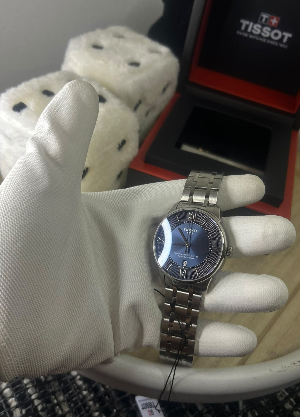 Tissot Chemin des Tourelles Powermatic 80 – Blue Dial