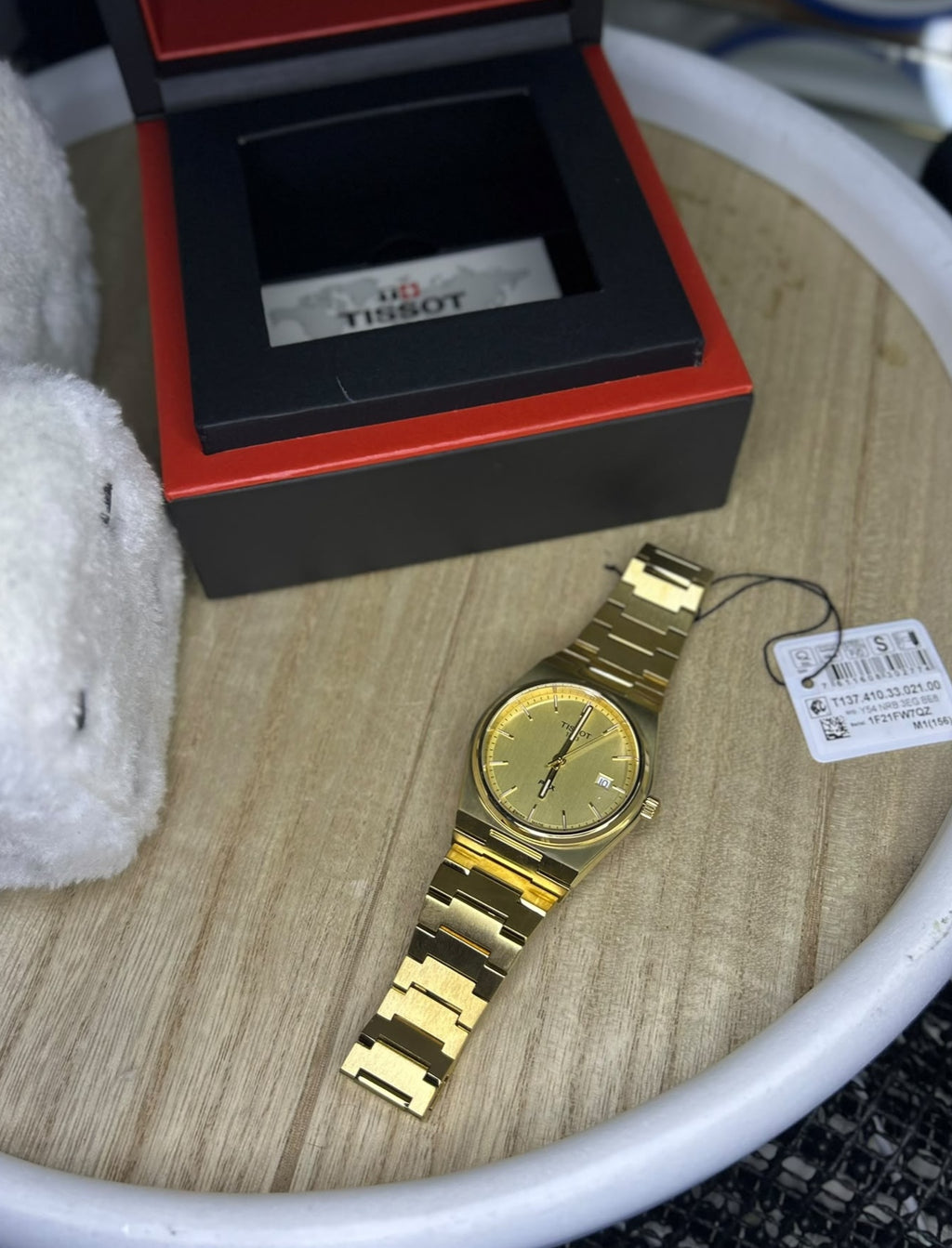 Tissot PRX – Swiss Quartz – Gold Dial – 40 mm