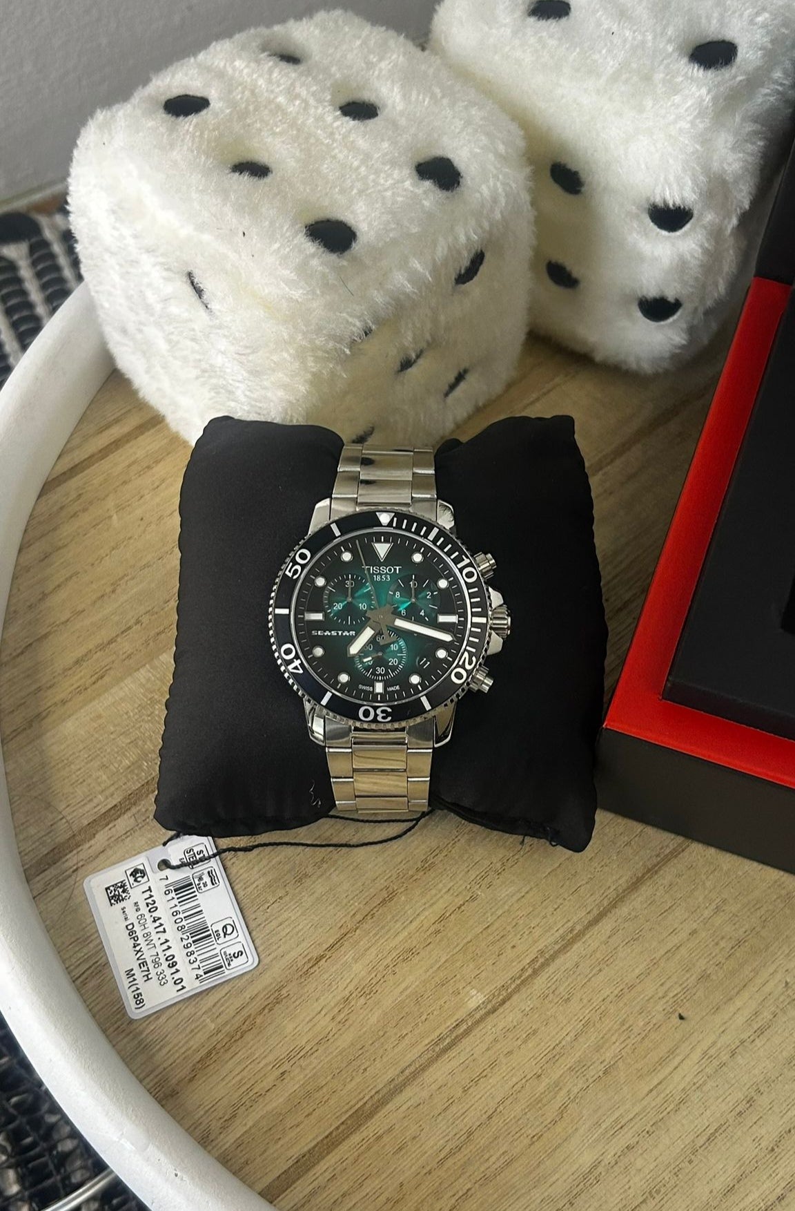 Tissot Seastar 1000 Chronograph – Green Dial – 45 mm